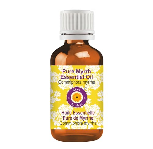 Huile essentielle de Myrrhe distillée à la vapeur pour purifier l'épiderme