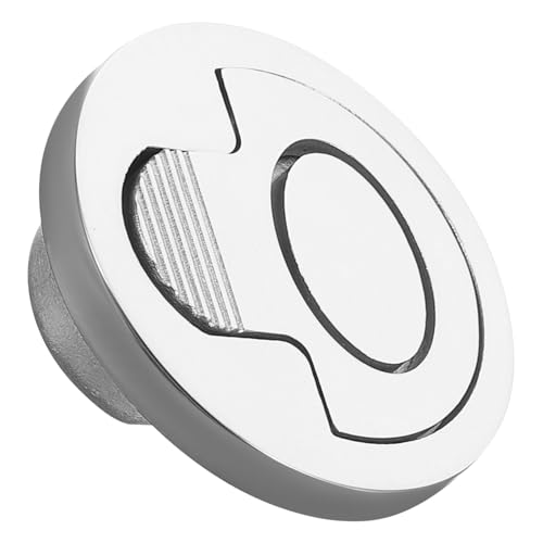 Mobestech ボートハッチハンドル ステンレス製 耐摩耗フラッシュプル ハンドル 船舶用埋め込み式キャビネット取っ手 船底床引き手 マリンキャ