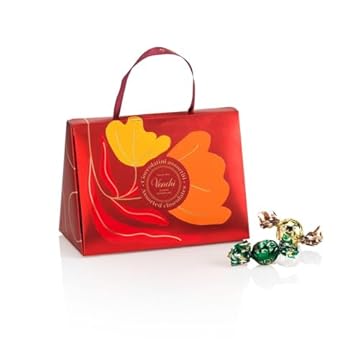 Venchi - Collezione Autunno - Borsina con Cioccolatini Perla Assortiti, 150 g - Con "Nocciola Piemonte IGP" - Senza Glutine - Idea Regalo