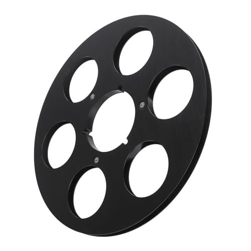 Universale 10.5 Pollici di Rotazione del Nastro Adesivo Vuoto alluminio per Viti in Acciaio Inossidabile Basso Rumore in BLACK