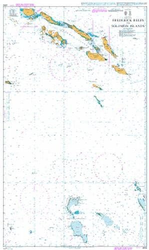 UKHO BA Chart 4634: Pacific Ocean, Frederick Reefs to Solomon Islands