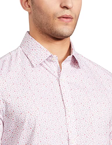 Image of Marks & Spencer Mens Solid Polyester Blend Collared Neck Regular Fit Easy Iron Shirt (Pack of 2)