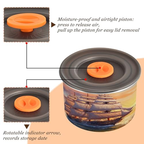 Envase hermético de acero inoxidable para café 30oz miniatura 3