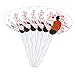 GRAPHICS & MORE A Nightmare on Elm Street Freddy Heart Love Cupcake Picks Toppers Decoration Set of 6