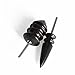 Pointed Tip Leather Burnishing Tool Pointed Tip Narra Leather Burnisher Leather Slicker Tool Drill Craft Sets, Shank for Rotary Tools