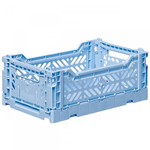 Ay-Kasa Mini Box Design Faltbox Spielzeugkiste 27 x 17 x 10,5 cm Baby Blue