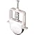 Prime-Line Products B 631 Screen Door Roller Assembly with Nylon and 1-Inch Steel Wheel,(Pack of 2)