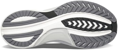 Saucony Men's Womens Running Shoe, Black/Fog, 6.5 | Image 3