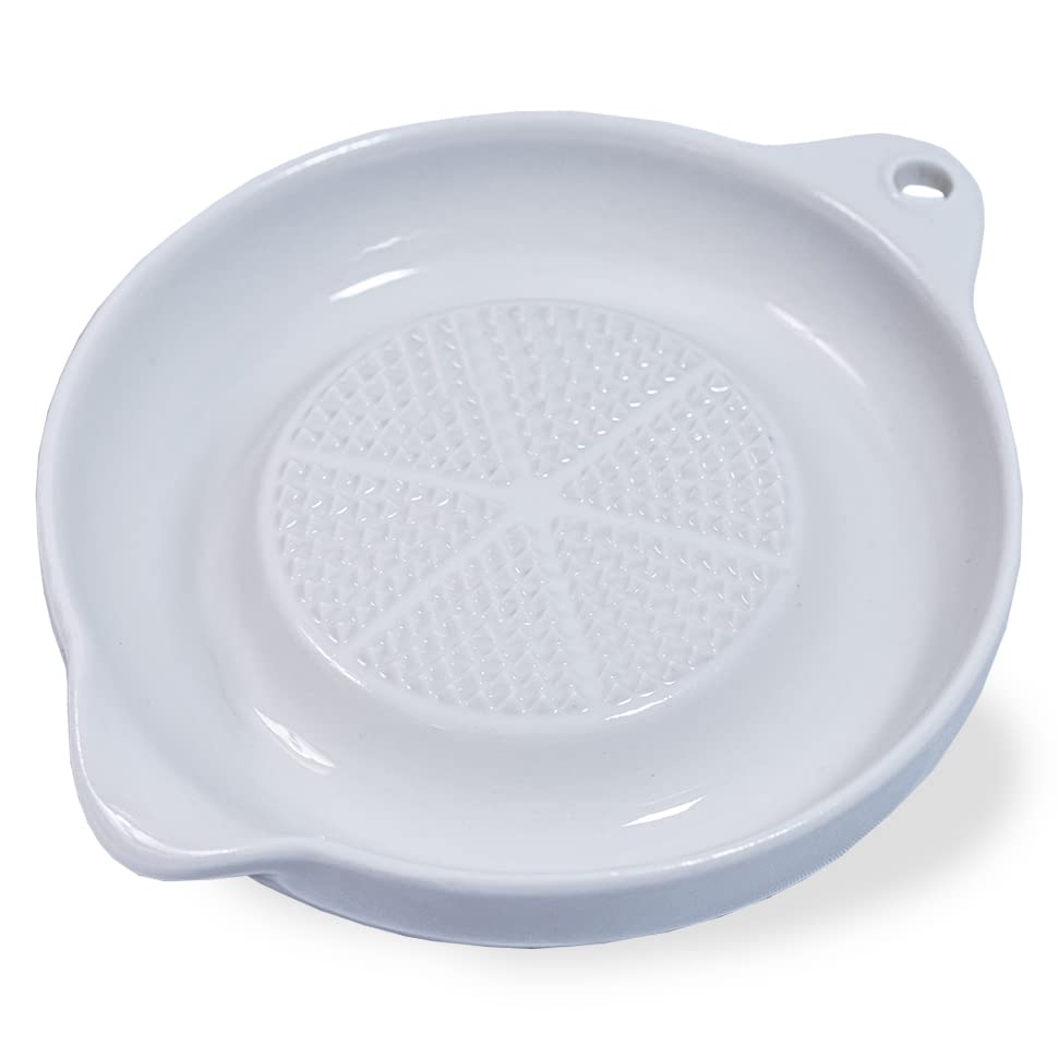 Ceramic Grater for Garlic, Ginger, Wassabi, and More
