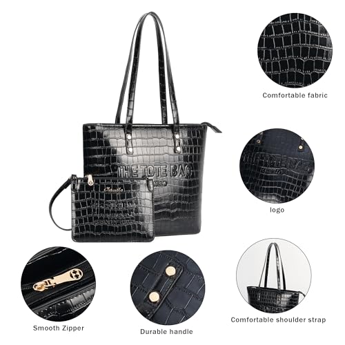Image of Chinllo Tote Bag for Women, Medium Top Handle Handbags Purse