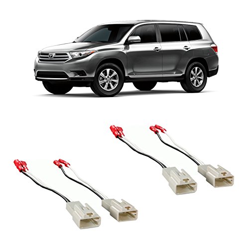 Fits Toyota Highlander 2001-2013 Factory Speaker Replacement Connector Harness Kit