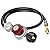 Kohree 4FT Adjustable Propane Regulator with Hose High Pressure, 0-30 & 0-60 PSI Gauges & ? Flare Fitting for Fire Pit, Fryers, Burners, Heaters, QCC1 Tank, BBQ Grill, Smoker, Cooker, Stoves