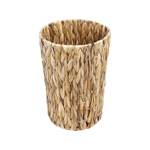 Caneca de basura de fibra natural de 7.5x6.5x11 in
