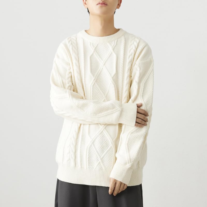 Men's Thickened Winter Knit Sweater4