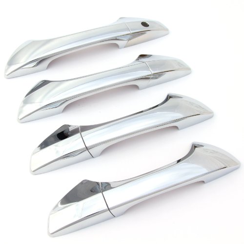EZ Motoring Chrome Door Handle Covers for 08-12 Honda Accord Sedan (4 Doors)