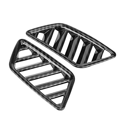 KIMISS 2 piezas de Cubiertas de salida de ventilación de aire superior interior para Cross 17-18(fibra de carbono)