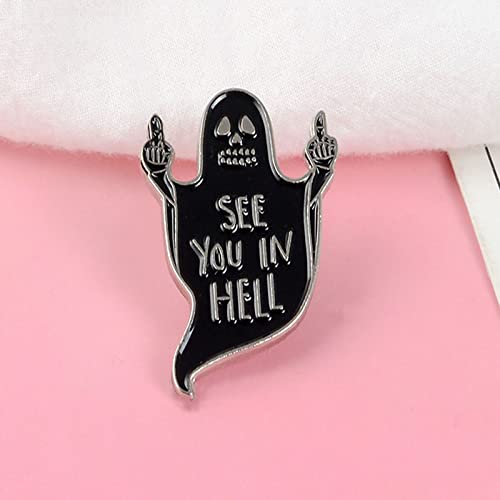 Image of Enamel Pins Cute Lapel Badge Funny Pins for Backpacks Hats Clothes Decorative, Men Women's Brooches Pins Gifts