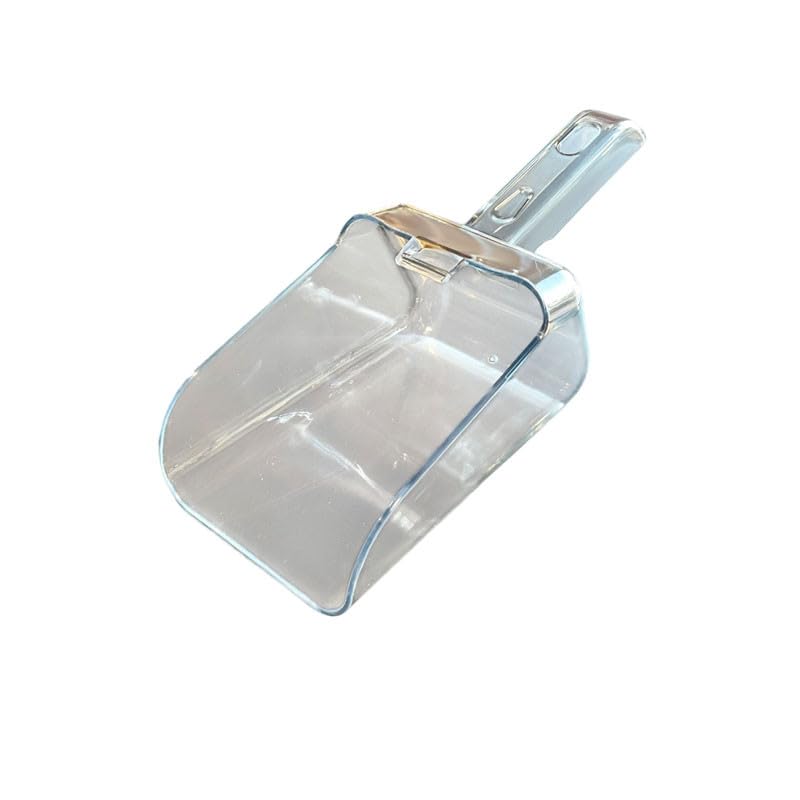 Bandeja de ingredientes profesional sobre ruedas - 102 L - Polipropileno con tapa transparente - 4 ruedas giratorias - Pala incluida