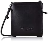  Fritzi aus Preussen Damen ESMA Umhängetasche, Schwarz (Black), 6x17x19 cm