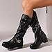 Black Women Boots with Stylish Look Comfortable for Fashion Events
