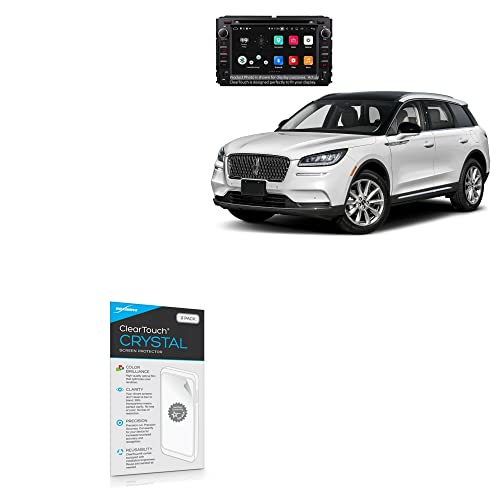 Protector de pantalla BoxWave para Lincoln Corsair 8 in 2-Pack miniatura 2