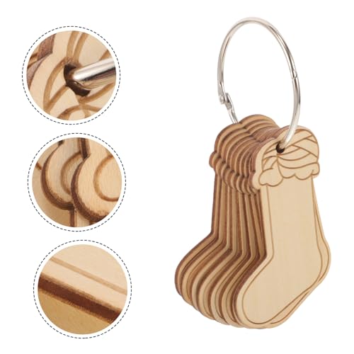 Angoily Large Yarn Bobbin Winder Set for Knitting and Crocheting Wooden Spool Organizer 10 Bobbins for DIY Projects and Embroidery Accessories - Thumbnail 3