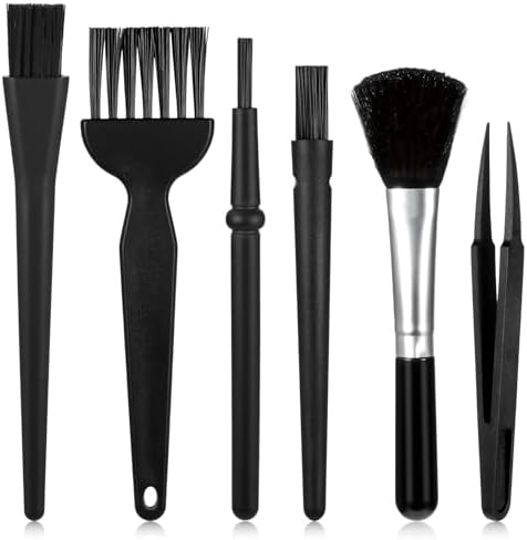 Small Keyboard Brush, 6 PCS Mini Keyboards Cleaner Brushes Kit, N...