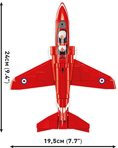 COBI Bae Hawk T1 Flèches Rouges avion miniature à briques de construction - 5
