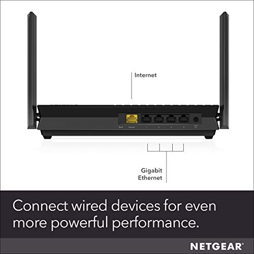 image for NETGEAR 4-Stream WiFi 6 Router (RAX15) - AX1800 Wireless Speed (Up to 