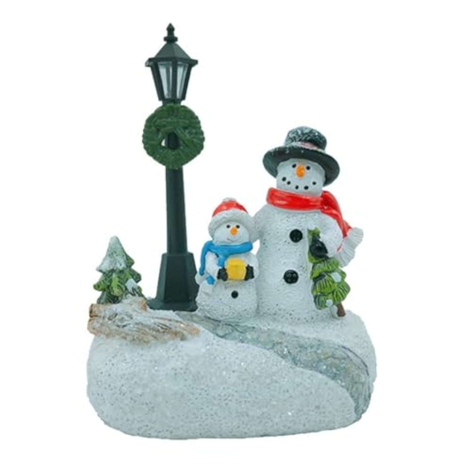 Lighted Christmas Snowman Table Decoration Night Light for Festive Room