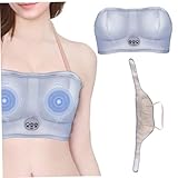 Masseur de sein avec Vibration électrique et chaleur, 1 pièce, masseur de sein pour l'alim...