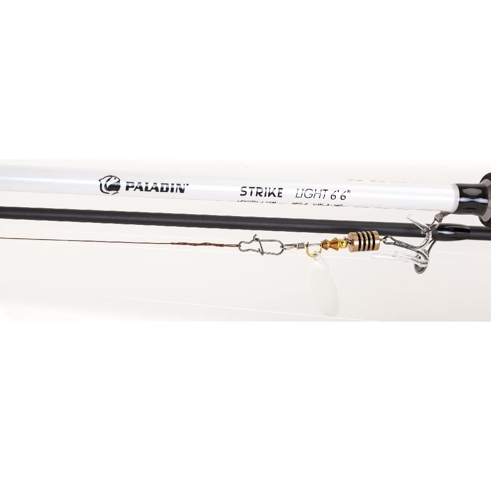 A&M Angelsport Paladin Carbon Spincombo - Canna da spinning, 1,98 m, 5-25 g, rotolo e spago con esca
