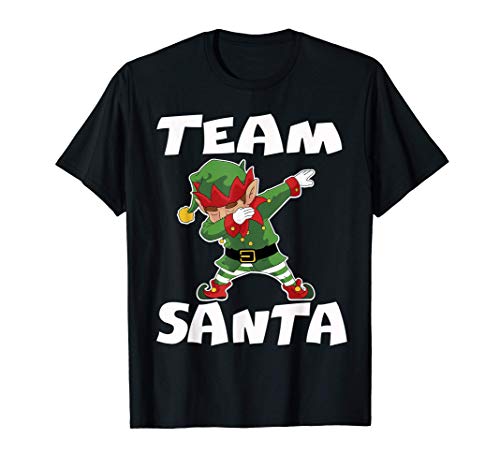 Team Santa Christmas Family Matching Pajamas Caring Xmas T-Shirt
