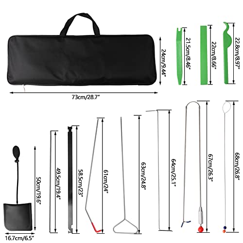 Iriisy 12Pcs Car Tool Kit, Universal Automotive Kits For Small Car, Truck #TOP1