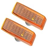 LT Easiyl 1ペア ウィングサイドターンインジケーターランプシェード A1248202321 A1248200421 メルセデスベンツ対応