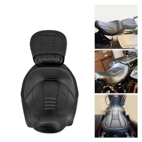Siège deux places détachable pour moto Touring et Road King 2009-2023