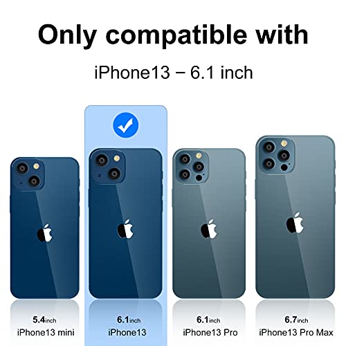 YIRSUR Cover Compatibile con iPhone 13 Glitter