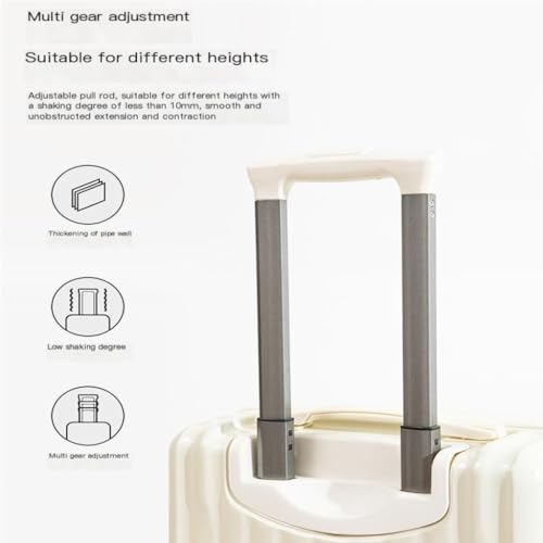 PANKERS Travel Suitcase Stylish Suitcase Thickened and Durable Password Zipper Male Student Trolley Suitcase Travel Suitcase Trolley Case3