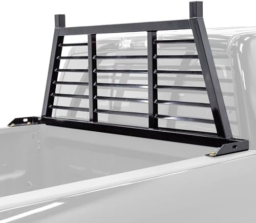 Headache Rack, 59"-74.5" W Pickup Truck Bed, Steel, Elevate Outdo...