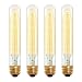 Set of 4 Cobble Hill T9 Vintage Filament 40W (E26) Bulbs