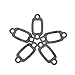 FLMLF Gasket for Exhaust Pipe Fit 23CC 26CC 29CC 30.5CC 32CC 35CC 36CC 1/5 RC Car Engine for 1/5 RC HPI Baja 5B 5T 5SC Redcat HSP FG Buggy (5Pcs)