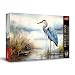 Trefl Premium Plus Quality - Blue Heron in the Wild -1000 Pieces, Timeless Motifs Series, Perfect Piece Fit, for Adults and Kids 14+