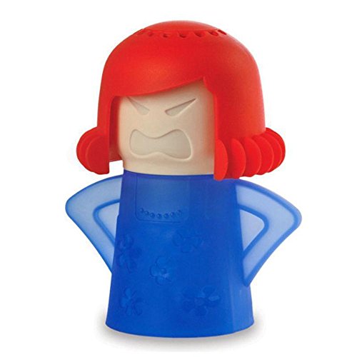 New Metro Angry Mama Microwave Cooking Cook Kitchen Cooking Gadget With Package (Blue)