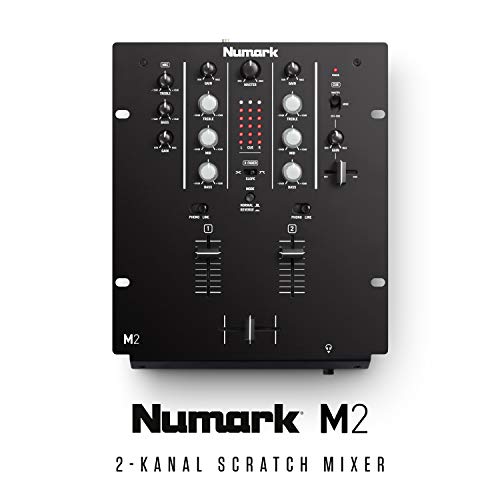 DJ-Mixer Numark M2 – 2-Kanal Scratch Mixer für Rackmontage