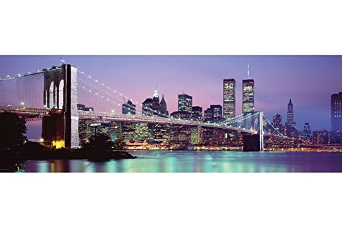 Affiche New York Skyline Grand Format 53X158 Cm Poster Mural