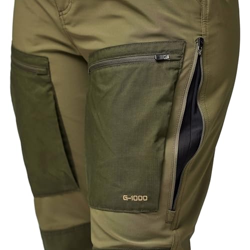 Fjällräven Damen Keb Agile Hose, Basalt/Iron Grey, 40/L
