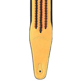 Walker & Williams G-557 Sangle avec lacets Bolo Brun clair - Les Beatles, Paul McCartney, John Lennon, RIngo Starr, George Harrison Walker & Williams G-557 Sangle avec lacets Bolo Brun clair – Image 3