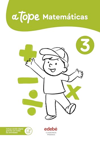 Portada de Cuaderno Matematicas 3º Primaria