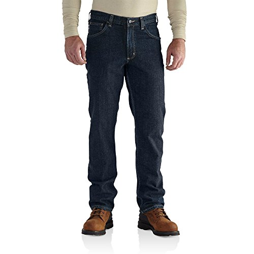 Carhartt mens Flame-resistant Rugged Flex Straight Fit Jean