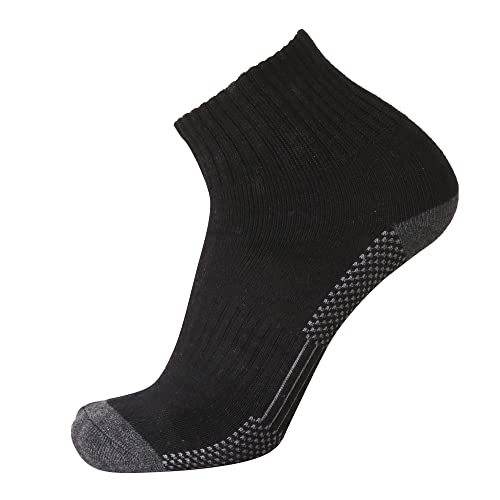 Image of EnerWear 10P Pack Unisex Cotton Moisture Wicking Cushion Ankle Socks